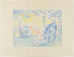 Die Champs Élysées von Henri Edmond Cross