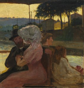 Auf dem Fluss, ca. 1900