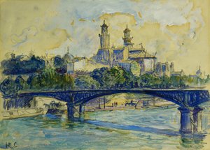 Die Seine vor dem Trocadéro von Henri Edmond Cross