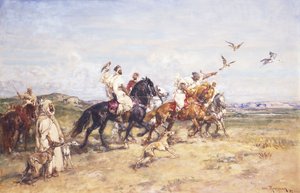 Die Falkenjagd