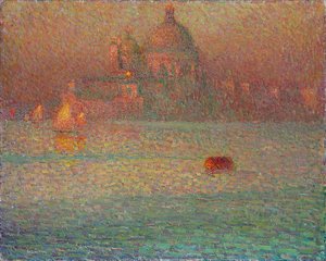 Feuerwerk - Wintermorgen in Venedig