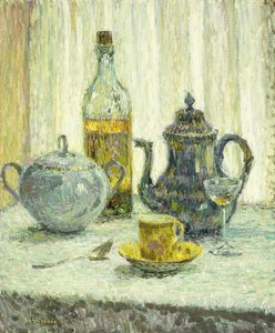 Stillleben von Henri Eugene Augustin Le Sidaner
