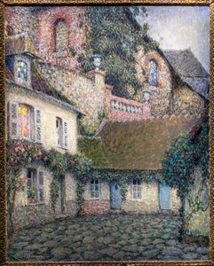 Das Abendhaus von Henri Eugene Augustin Le Sidaner