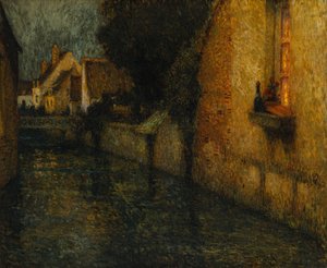 Das Fenster, Gisors von Henri Eugene Augustin Le Sidaner