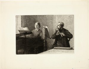 Ein Stück von Schumann von Henri Fantin-Latour