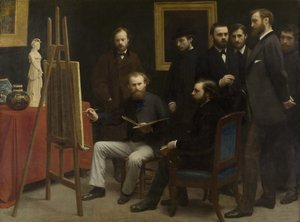 Ein Atelier in Les Batignolles