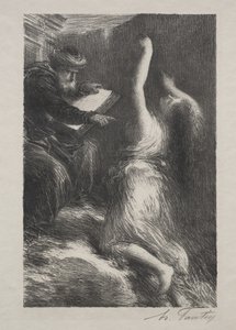 Parsifal, Akt II: Evokation von Kundry von Henri Fantin-Latour