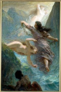 Die Mädchen vom Rhein von Ignace Henri Jean Fantin Latour