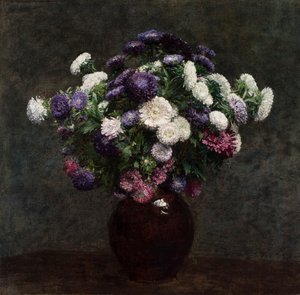 Astern in einer Vase