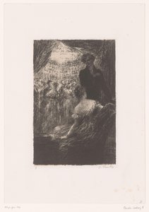 Berlioz und eine Dame auf einem Ball von Ignace Henri Jean Fantin Latour