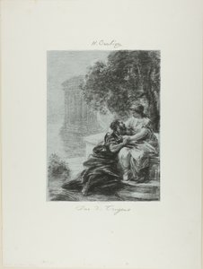 Duett der Trojaner, erste Tafel von Ignace Henri Jean Fantin Latour