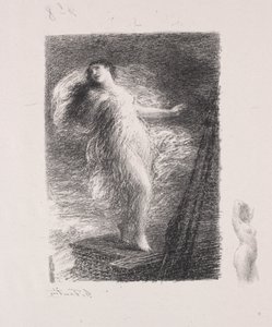Die junge Tarentin von Ignace Henri Jean Fantin Latour