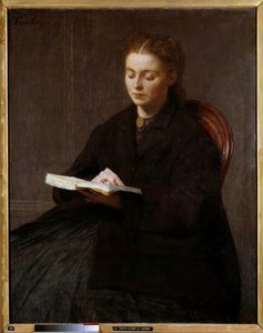 Die Lektüre von Ignace Henri Jean Fantin Latour