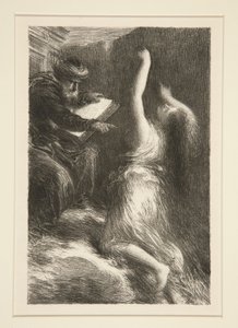 Parsifal: Akt II, Evokation von Kundry von Ignace Henri Jean Fantin Latour