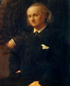 Porträt von Charles Baudelaire (Detail von: „Hommage an Eugène Delacroix“)