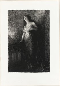 Romeo und Julia: Vertrauen in der Nacht von Ignace Henri Jean Fantin Latour