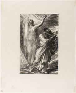 Siegfried: Akt III, Beschwörung von Erda von Ignace Henri Jean Fantin Latour