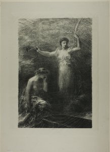 Für Victor Hugo von Ignace Henri Jean Fantin Latour