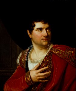 Porträt von Jean-Baptiste-Sauveur Gavaudan 1772-1840, ca. 1799 von Henri Françoiss Riesener