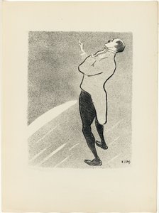 Kam-Hill, aus Le Café-Concert von Henri Gabriel Ibels