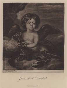 James, Lord Beauclerk, zweiter Sohn von König Karl II. und Nell Gwyn (Stich) von Henri Gascar
