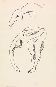 Verbeugende Figur