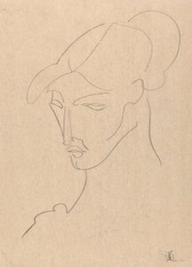 Porträt einer Frau von Henri Gaudier Brzeska