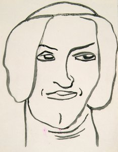 Sophie lächelt von Henri Gaudier Brzeska