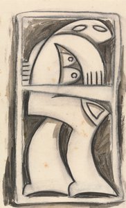 Stehende weibliche Figur von Henri Gaudier Brzeska