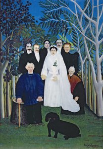 Die Hochzeitsgesellschaft, ca. 1905 von Henri J.F. Rousseau