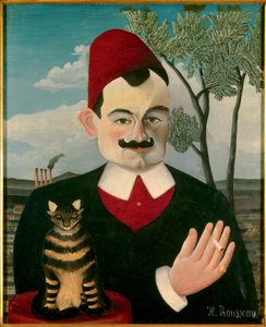 Porträt von Pierre Loti von Henri J.F. Rousseau