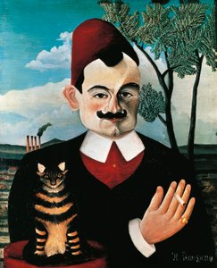 Porträt von Pierre Loti, Pseudonym von Louis Marie Julien Viaud, französischer Schriftsteller von Henri J.F. Rousseau