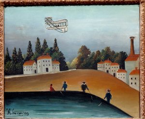 Die Fischer haben die Leine. Gemälde von Henri Rousseau (1844-1910) von Henri J.F. Rousseau