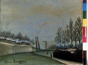 Ansicht von Vanves von Henri J.F. Rousseau