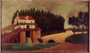 Die Mühle, ca. 1896 von Henri J.F. Rousseau