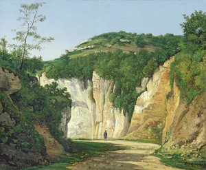 Cremieu, 1847 von Henri Joseph Harpignies