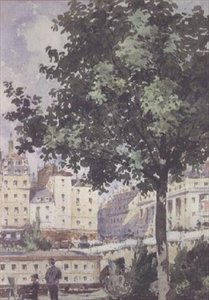 Der Pont Neuf, 1893 von Henri Joseph Harpignies