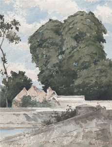 Blick von den Wällen in Chartres, 1893 von Henri Joseph Harpignies
