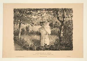 Spaziergang im Garten von Henri Lebasque