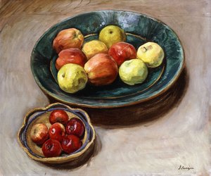 Stillleben mit Äpfeln von Henri Lebasque