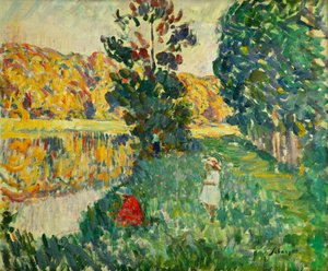 Die Teiche von St. Peter; Les Étangs de St. Pierre von Henri Lebasque