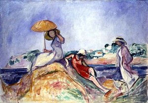 Frauen am Meer, ca. 1910 von Henri Lebasque