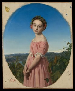 Faustine Léo (1832-1865) von Henri Lehmann