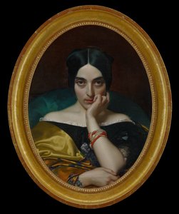 Porträt von Clémentine Karr (Frau Alphonse Karr) von Henri Lehmann
