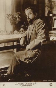 Claude Debussy, französischer Komponist (1862-1918)