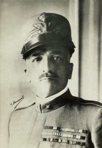 Porträt des italienischen Generals Armando Diaz von Henri Manuel