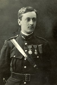 Porträt des Fliegers Georges Guynemer von Henri Manuel