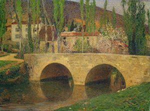 Hamlet an der Brücke von Henri Martin