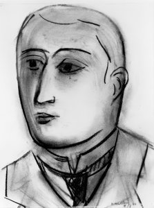 Studie für das Porträt von Guillaume Apollinaire von Henri Matisse