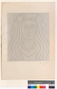 Fee mit einem Hut aus Licht, Erinnerung an Mallarmé von Henri Matisse